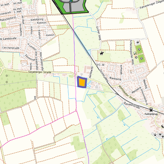 Detaildarstellung der gesuchten Gewerbefläche