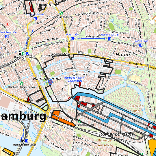 Detailed view of the requested site