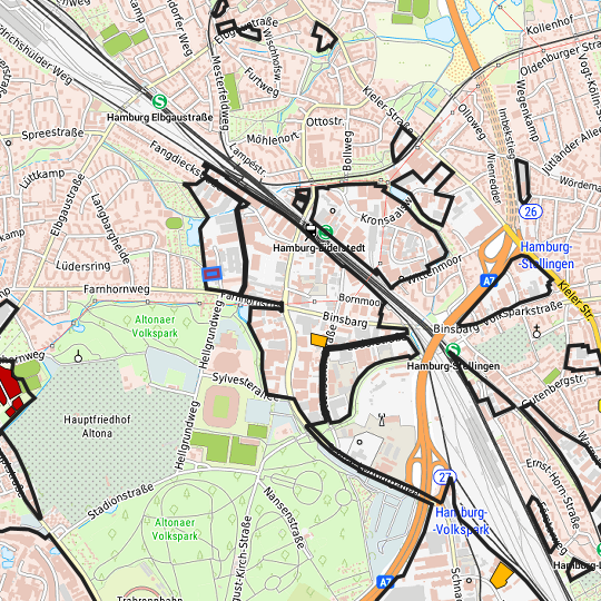 Detailed view of the requested site