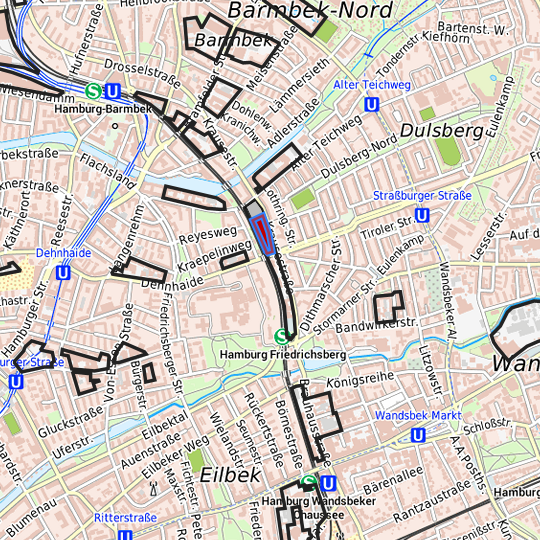 Detailed view of the requested site