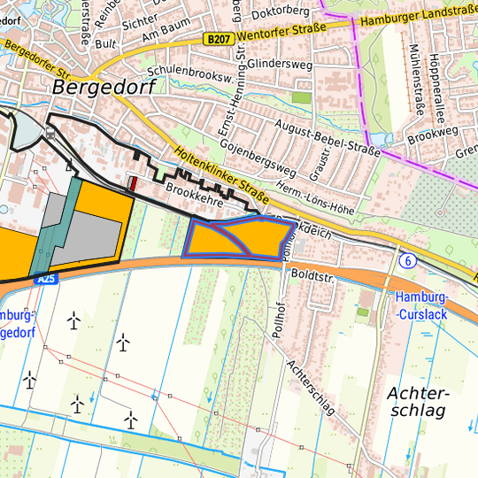 Detailed view of the requested site