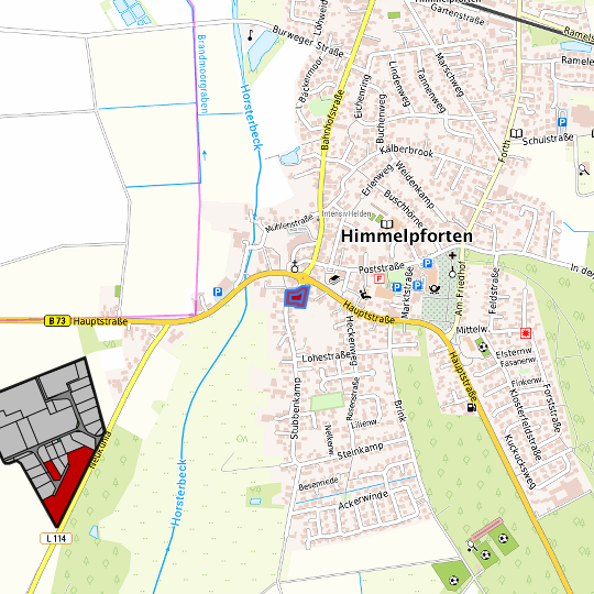Detailed view of the requested site