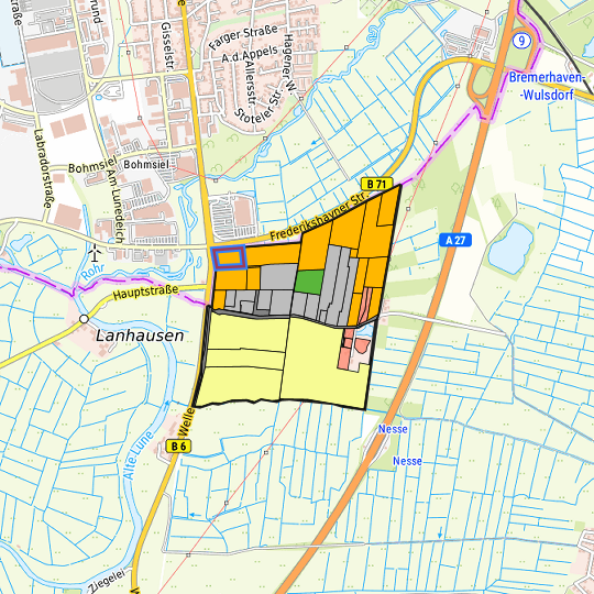 Detaildarstellung der gesuchten Gewerbefläche