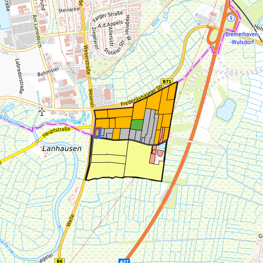 Detaildarstellung der gesuchten Gewerbefläche