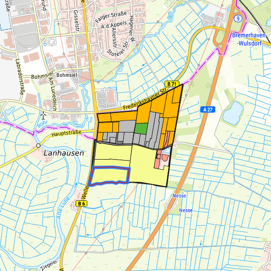 Detaildarstellung der gesuchten Gewerbefläche