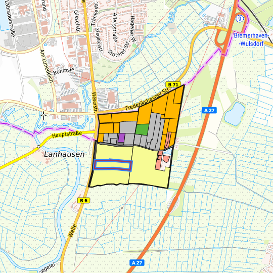 Detaildarstellung der gesuchten Gewerbefläche
