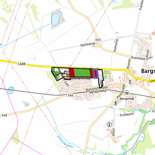 Detaildarstellung der gesuchten Gewerbefläche