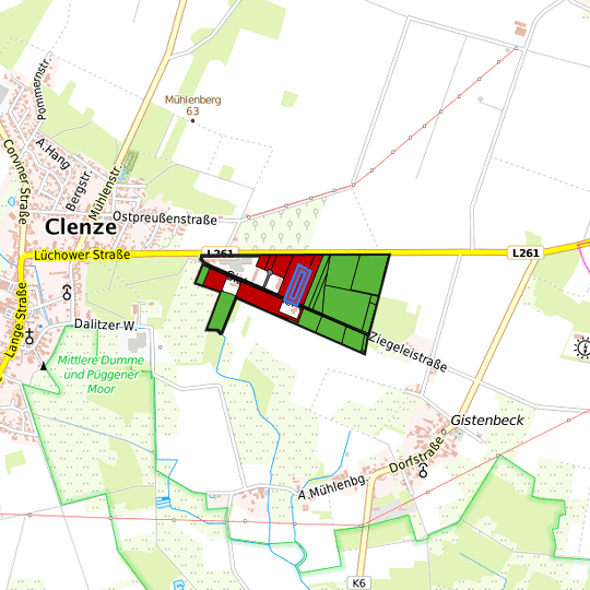 Detailed view of the requested site