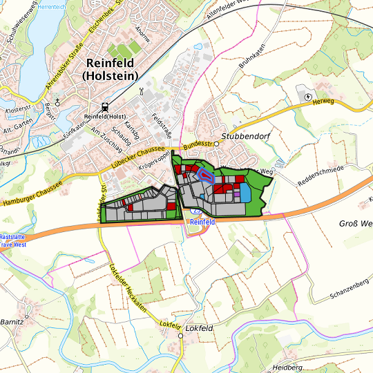 Detaildarstellung der gesuchten Gewerbefläche