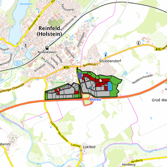 Detaildarstellung der gesuchten Gewerbefläche