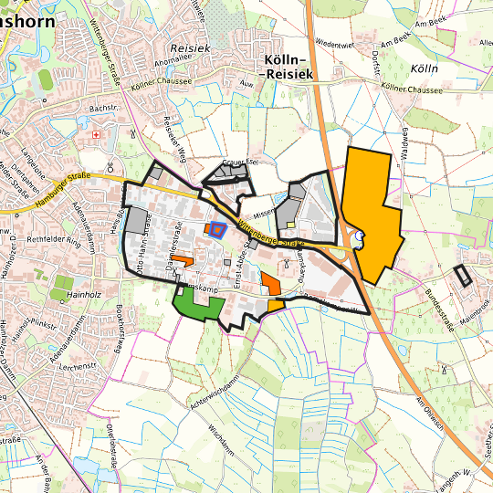 Detailed view of the requested site