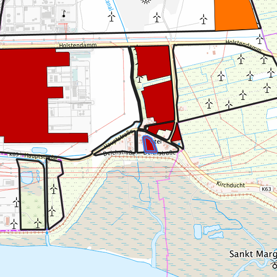 Detaildarstellung der gesuchten Gewerbefläche