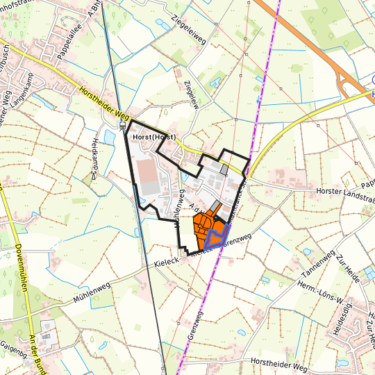 Detaildarstellung der gesuchten Gewerbefläche