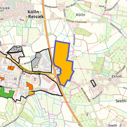 Detailed view of the requested site