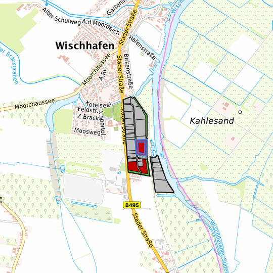 Detaildarstellung der gesuchten Gewerbefläche