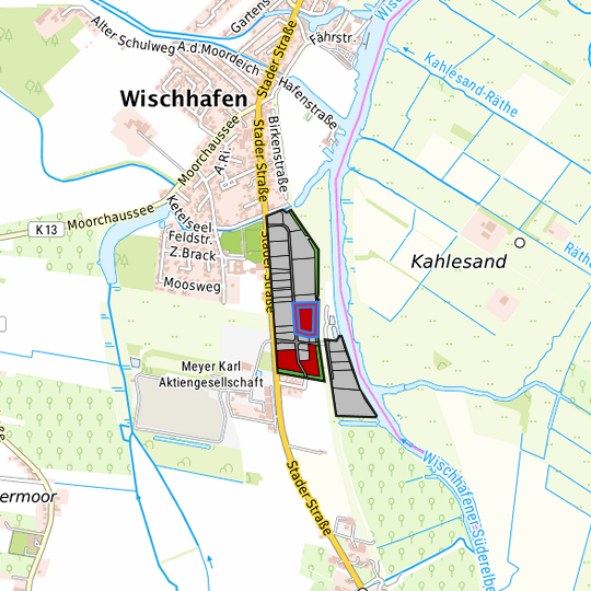 Detaildarstellung der gesuchten Gewerbefläche
