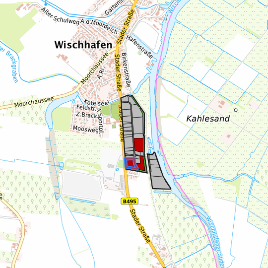 Detaildarstellung der gesuchten Gewerbefläche