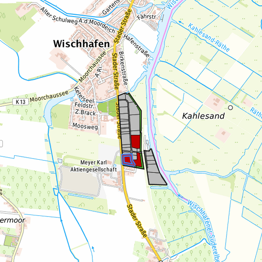 Detaildarstellung der gesuchten Gewerbefläche