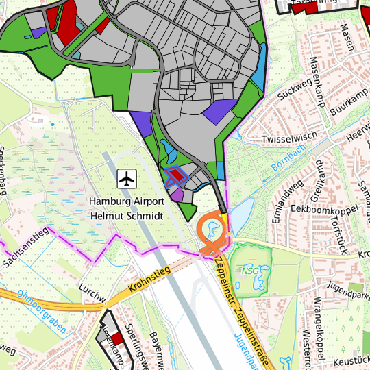 Detaildarstellung der gesuchten Gewerbefläche