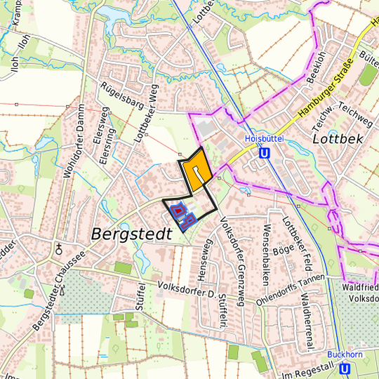 Detaildarstellung der gesuchten Gewerbefläche