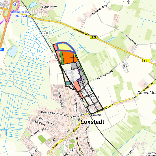 Detaildarstellung der gesuchten Gewerbefläche