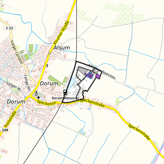 Detailed view of the requested site