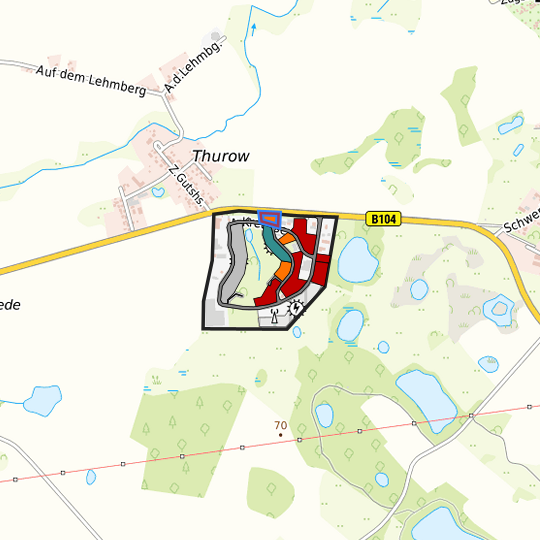 Detaildarstellung der gesuchten Gewerbefläche