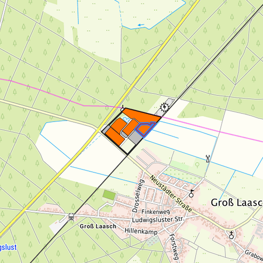 Detaildarstellung der gesuchten Gewerbefläche