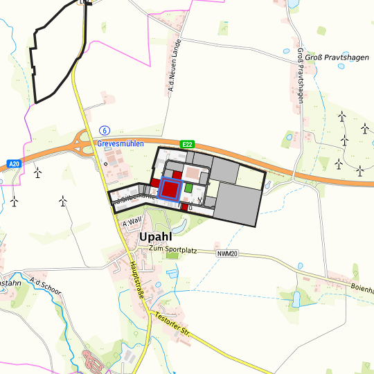 Detailed view of the requested site