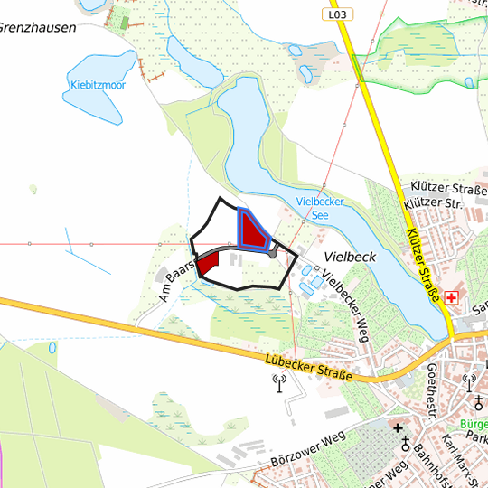 Detaildarstellung der gesuchten Gewerbefläche