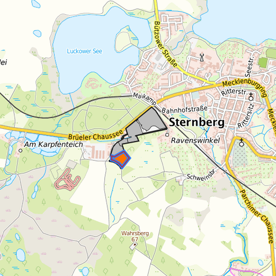 Detaildarstellung der gesuchten Gewerbefläche