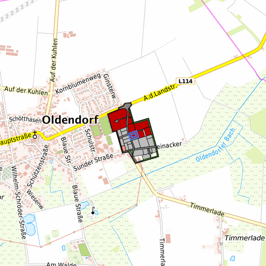 Detailed view of the requested site