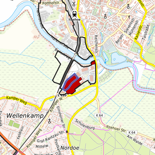 Detailed view of the requested site