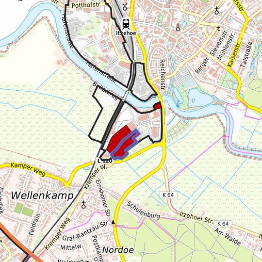 Detailed view of the requested site