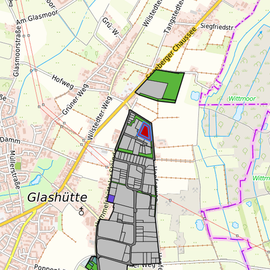 Detailed view of the requested site