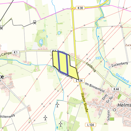 Detaildarstellung der gesuchten Gewerbefläche