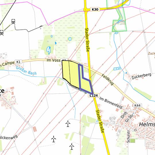 Detaildarstellung der gesuchten Gewerbefläche