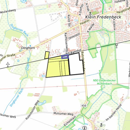 Detaildarstellung der gesuchten Gewerbefläche