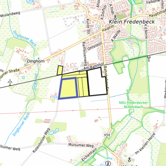 Detaildarstellung der gesuchten Gewerbefläche