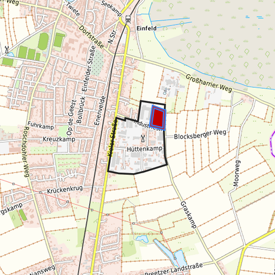 Detailed view of the requested site