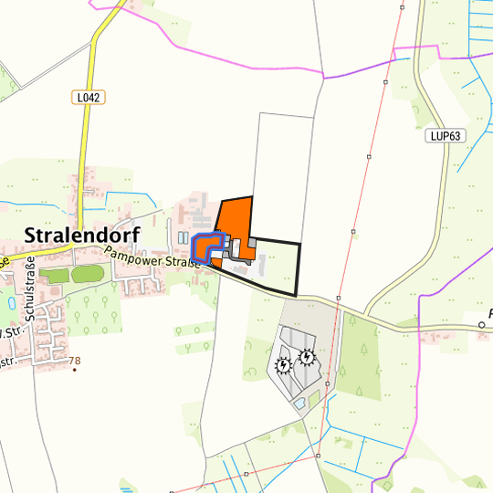 Detaildarstellung der gesuchten Gewerbefläche