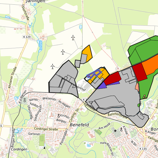 Detaildarstellung der gesuchten Gewerbefläche