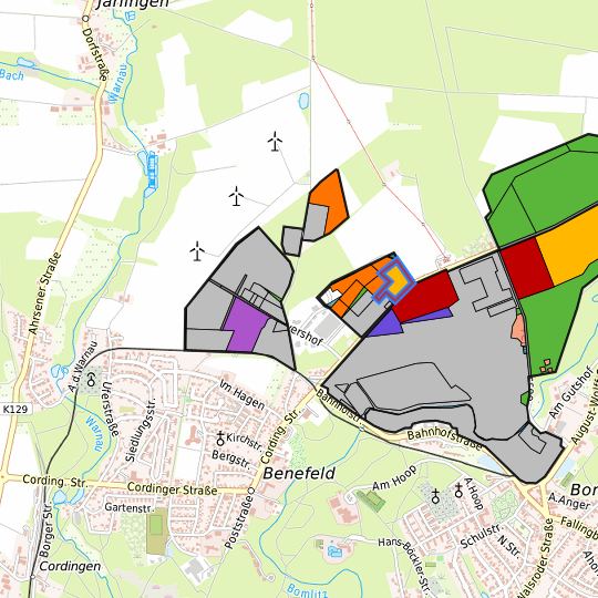 Detaildarstellung der gesuchten Gewerbefläche