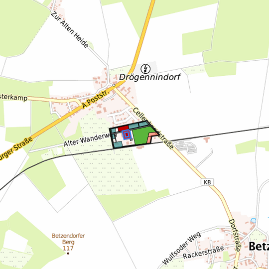 Detailed view of the requested site