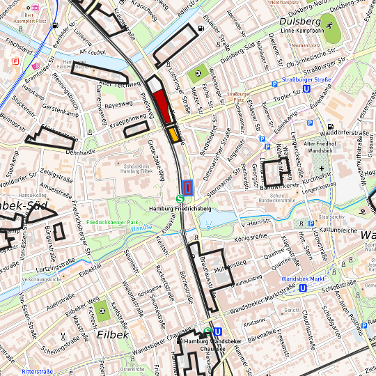 Detailed view of the requested site