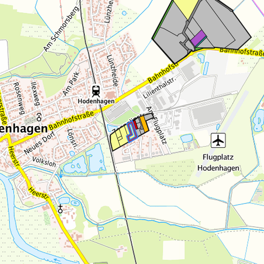 Detaildarstellung der gesuchten Gewerbefläche