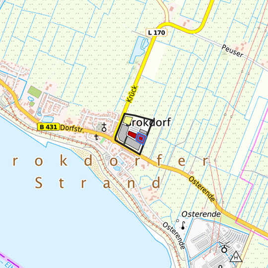 Detaildarstellung der gesuchten Gewerbefläche