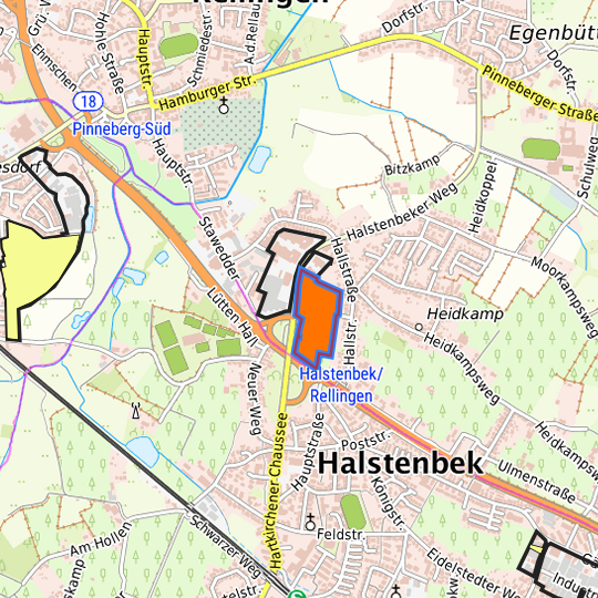 Detailed view of the requested site