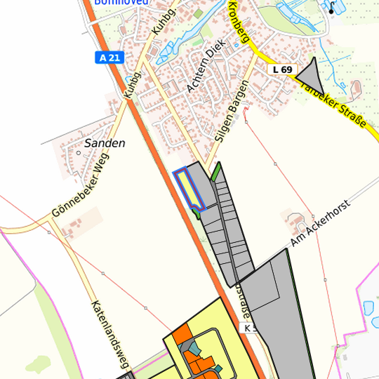 Detailed view of the requested site