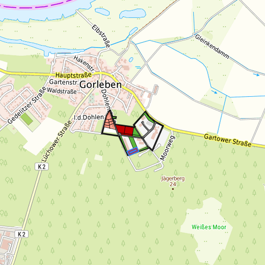 Detailed view of the requested site